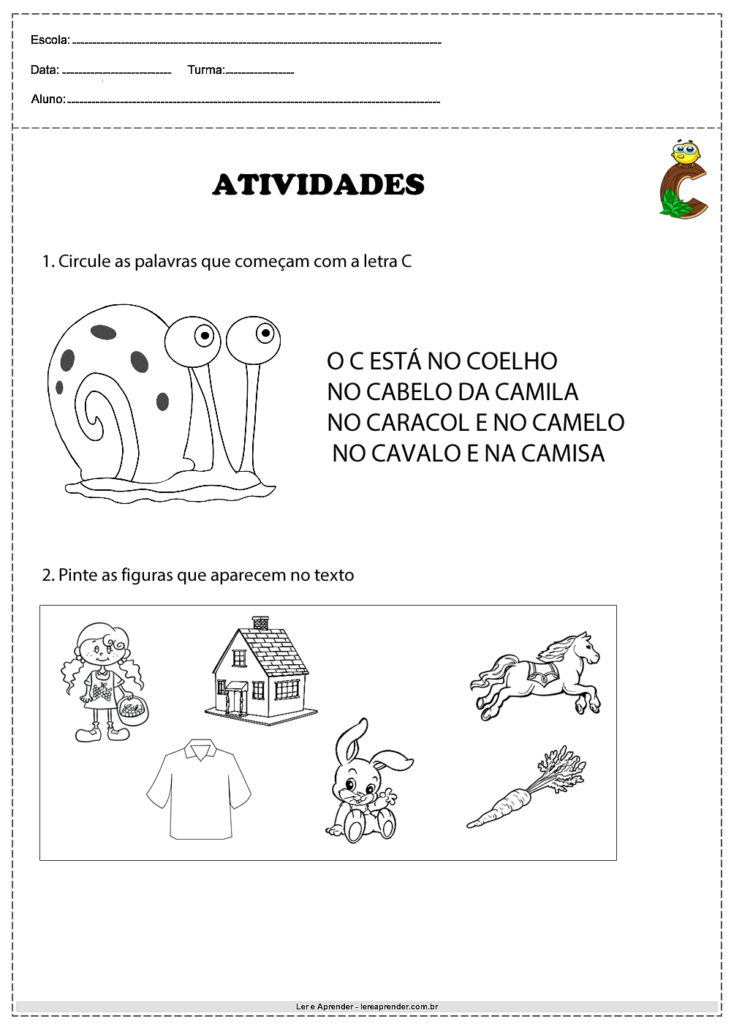 letra c: som de k vs som de s qual usar