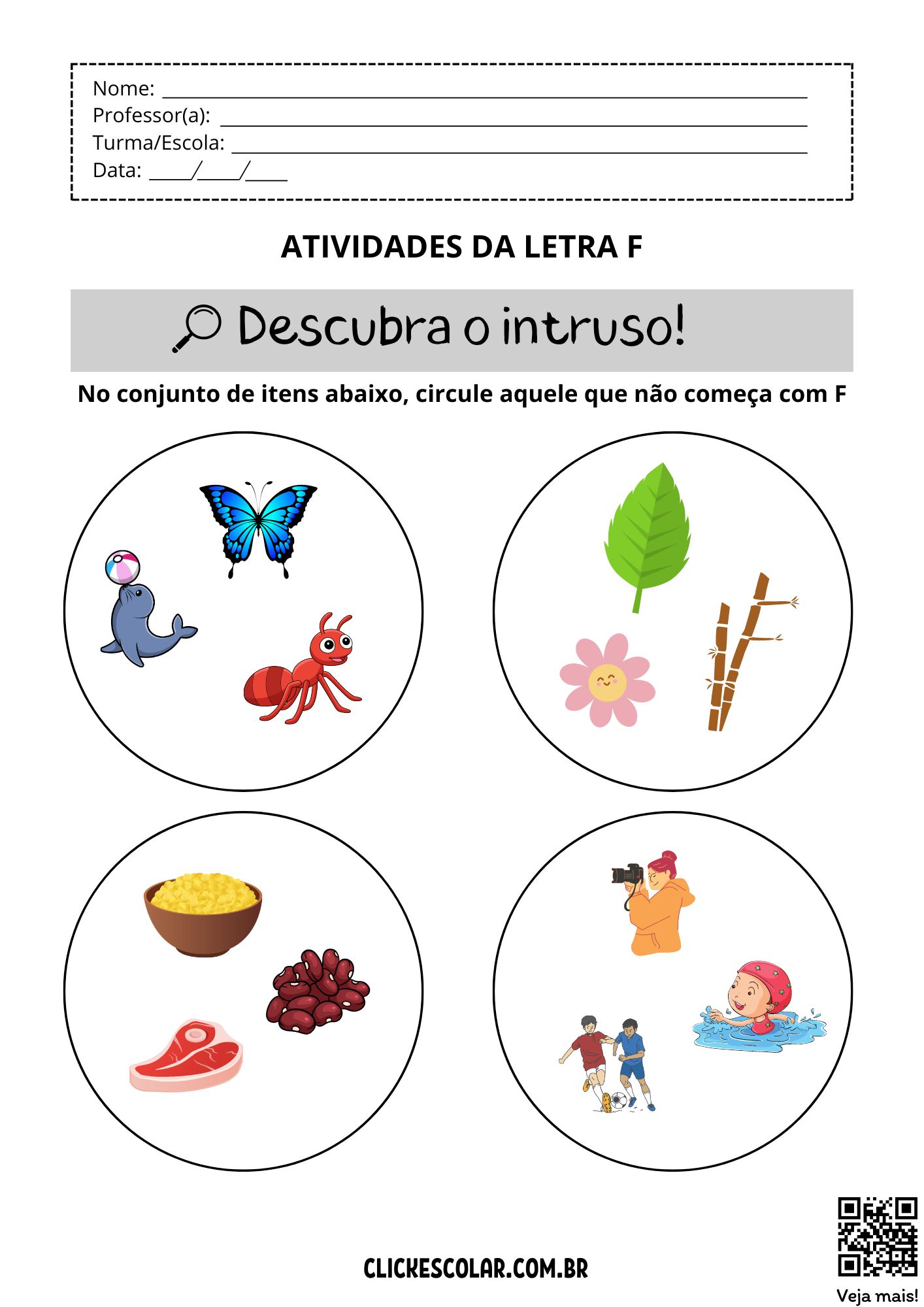 erros comuns ao ensinar a letra f na educação infantil