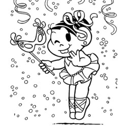 atividade de carnaval para colorir