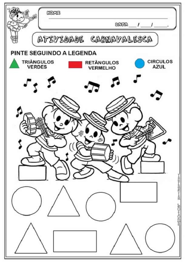erros comuns ao fazer atividades de carnaval para colorir