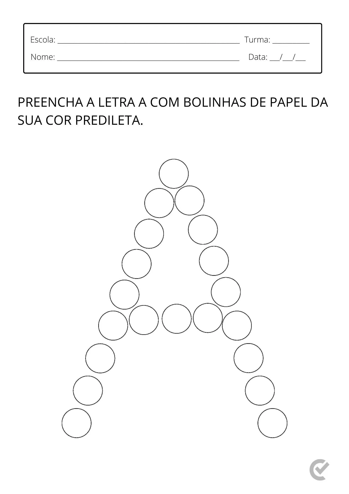 atividades letra a vs letra b para alfabetização