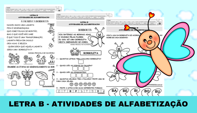 como usar a letra b em histórias infantis