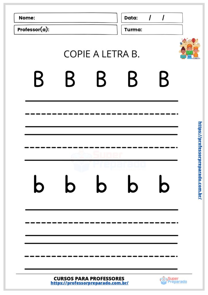 erros comuns ao ensinar a letra b para crianças