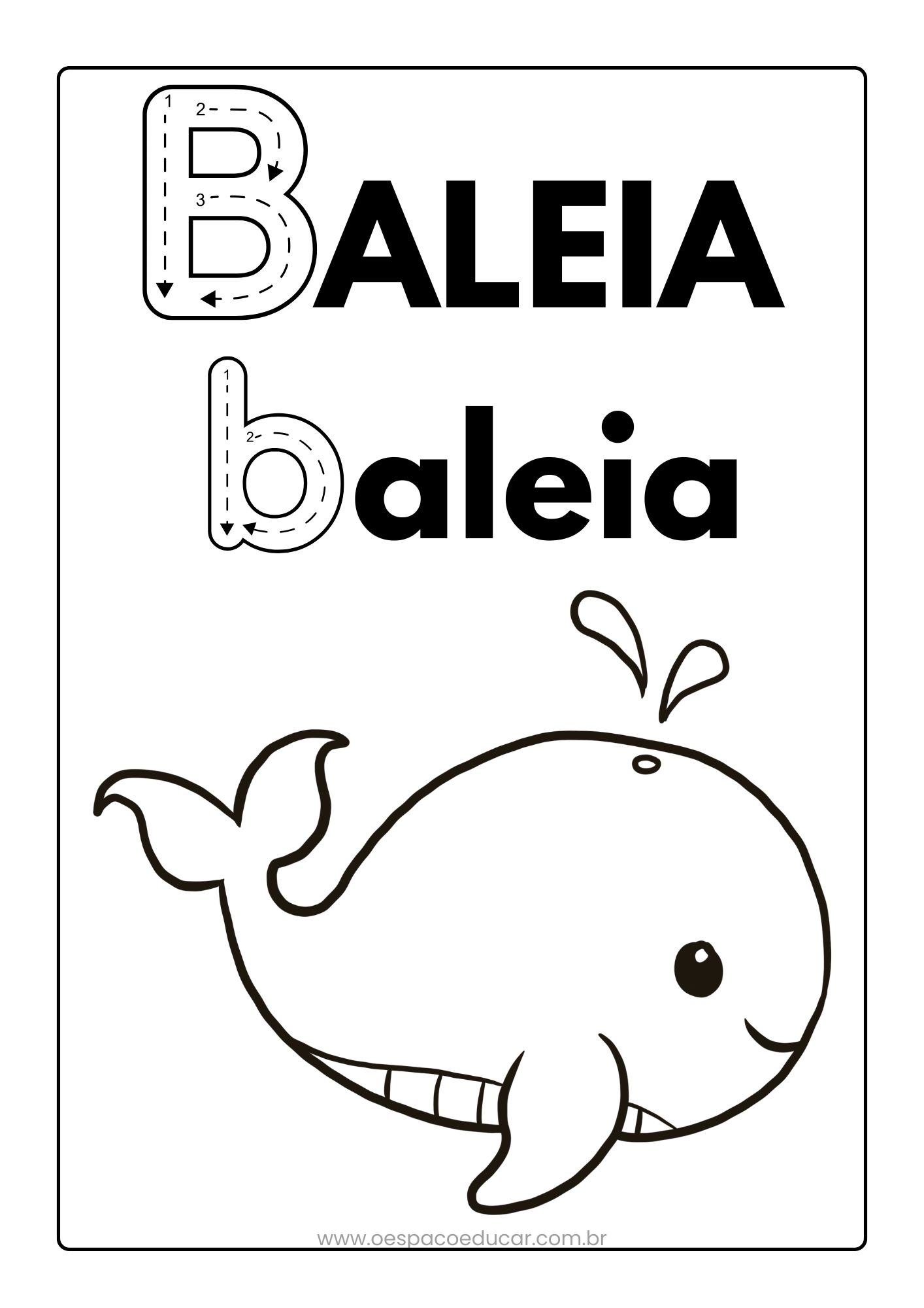 como usar a letra b em histórias infantis