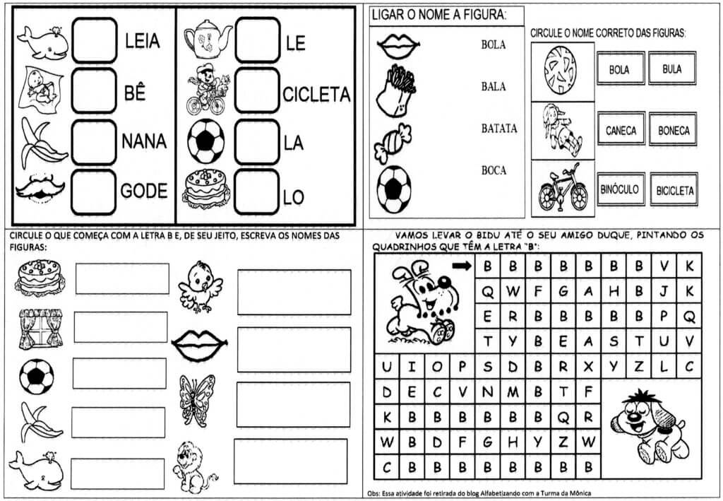 erros comuns ao ensinar a letra b para crianças