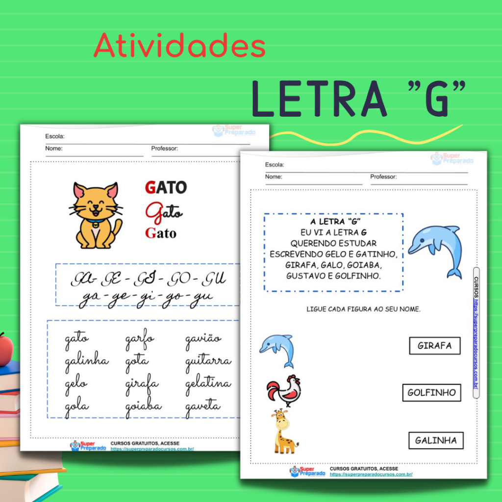 erros comuns ao ensinar a letra g para crianças