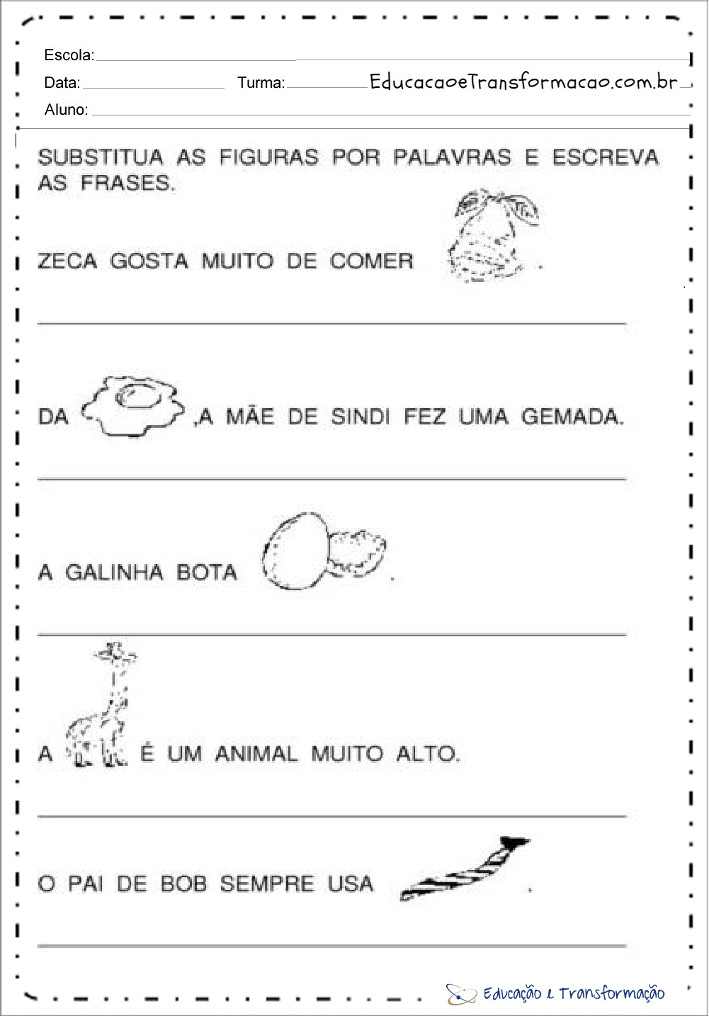atividades divertidas com a letra g para alfabetizar