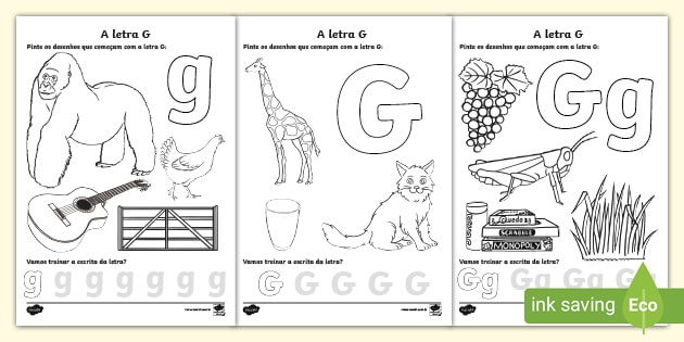 erros comuns ao ensinar a letra g para crianças