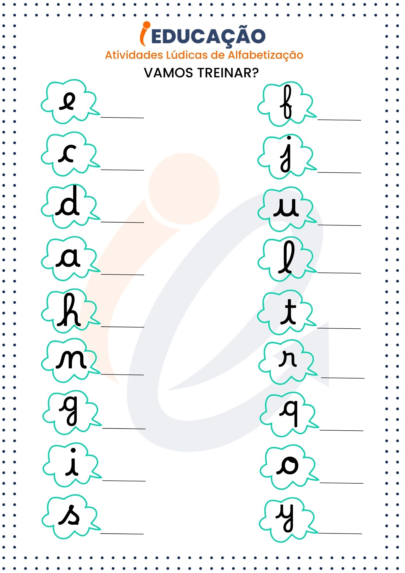 erros comuns ao ensinar a letra i para crianças