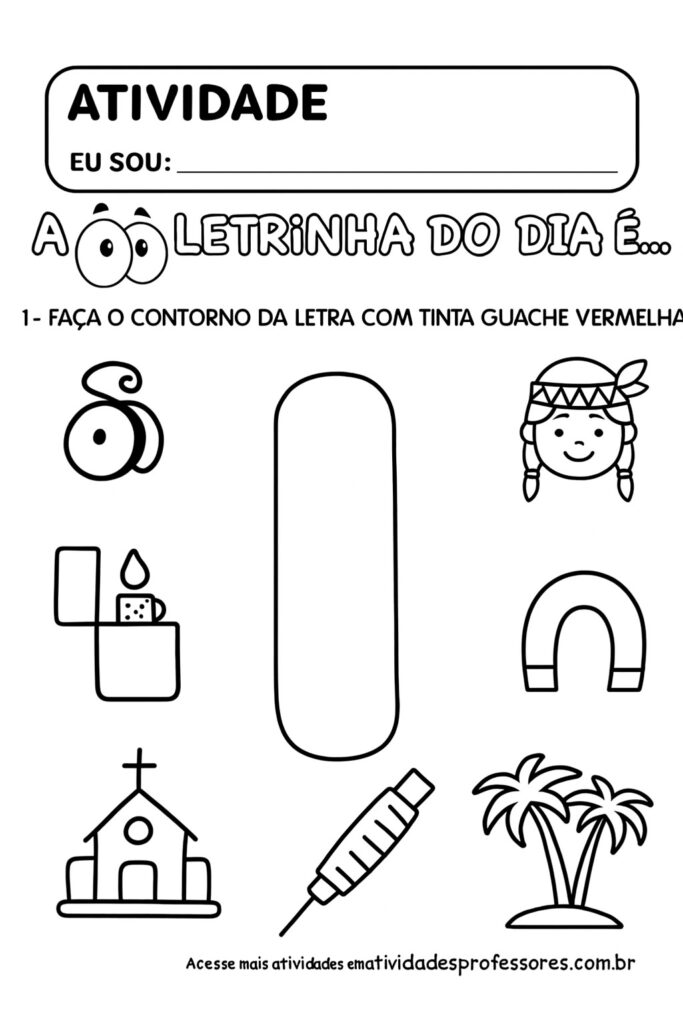 erros comuns ao ensinar a letra i para crianças