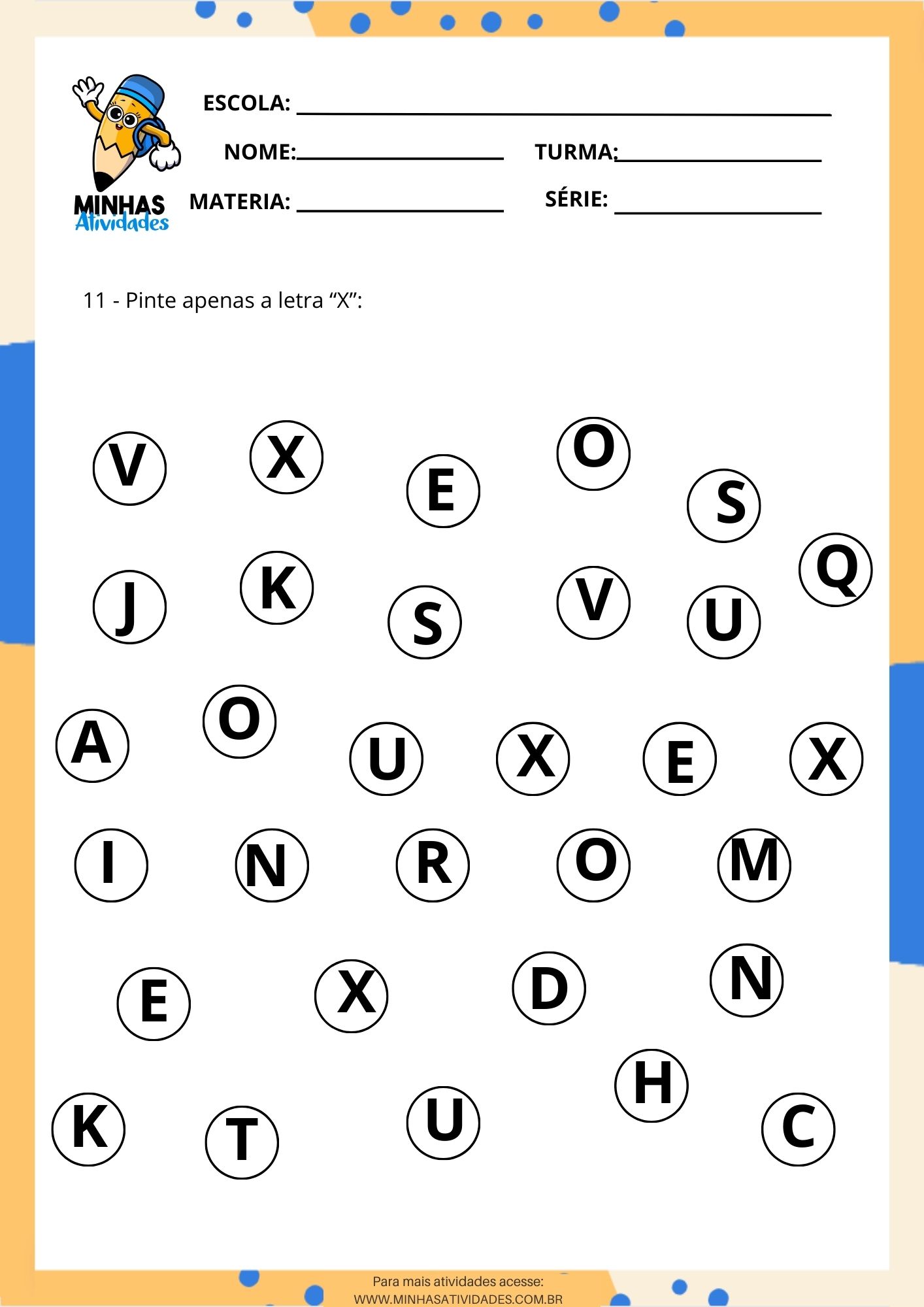 atividades com xilofone vs atividades com massinha letra x