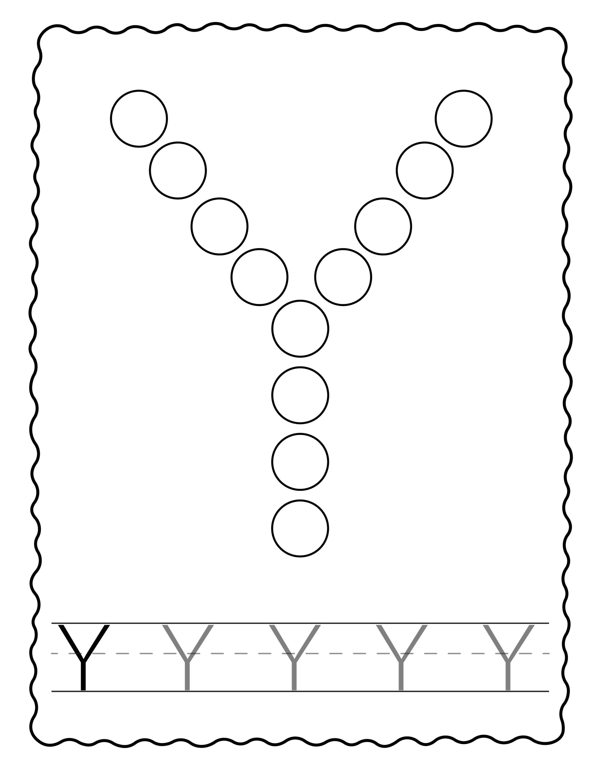atividades com a letra y para educação infantil