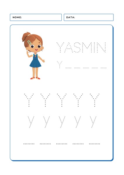 atividades com a letra y para educação infantil