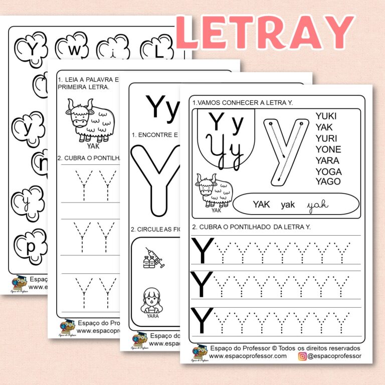 letra y bastão vs cursiva para educação infantil