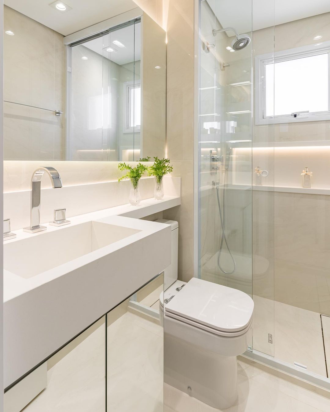 ideias criativas para decorar banheiro pequeno
