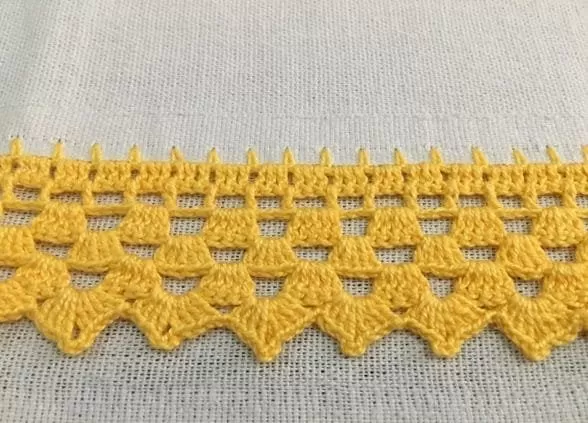 Técnica de Vezinhos Preenchidos: Bico de Crochê Rápido