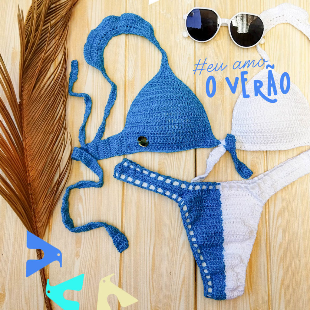 biquini de croche passo a passo