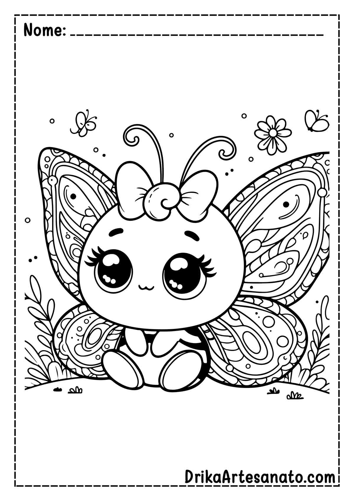 custo de impressão de desenhos de borboletas