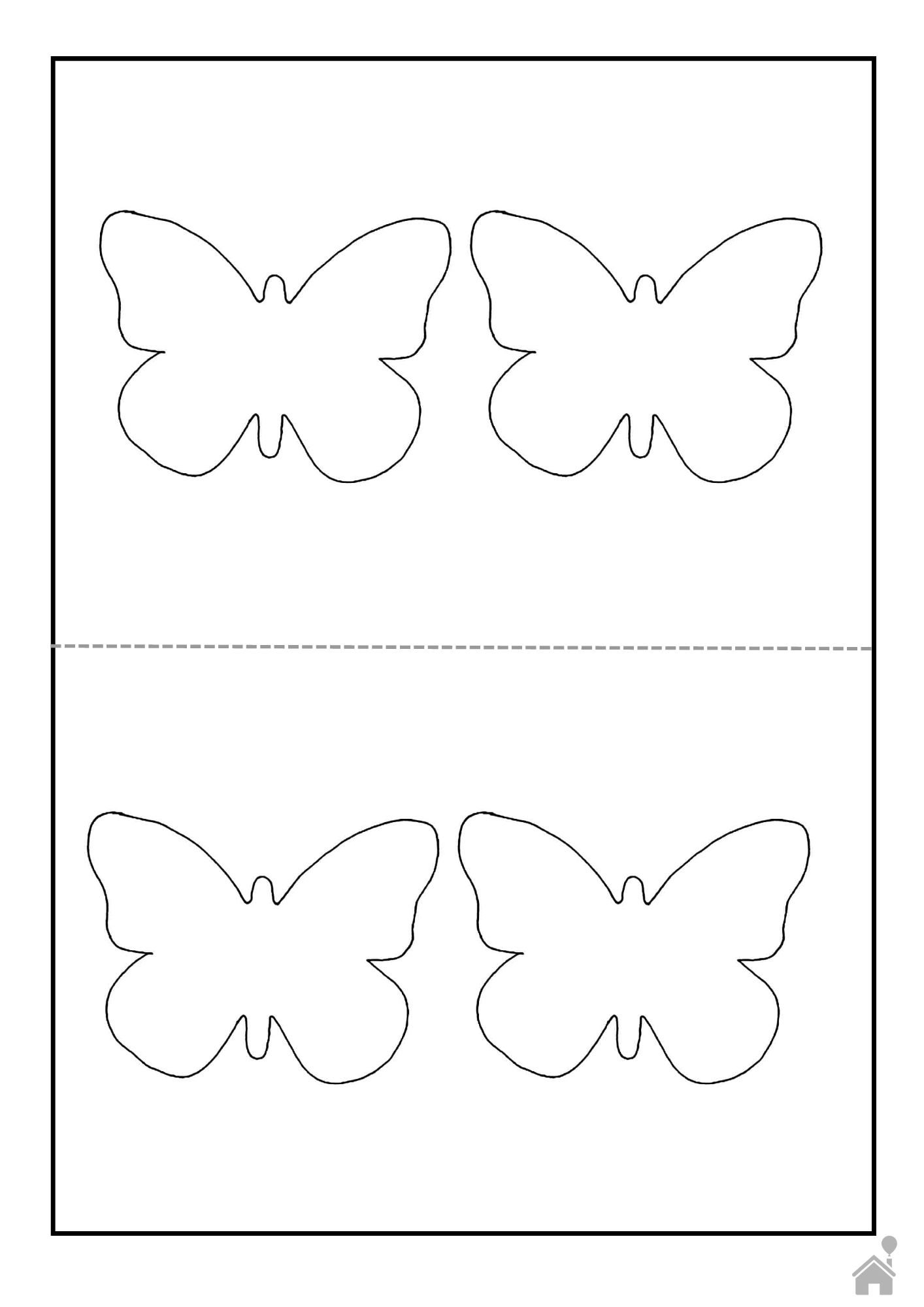 melhores desenhos de borboletas para imprimir