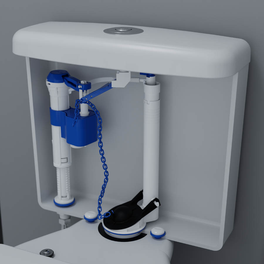 botao acionamento caixa acoplada