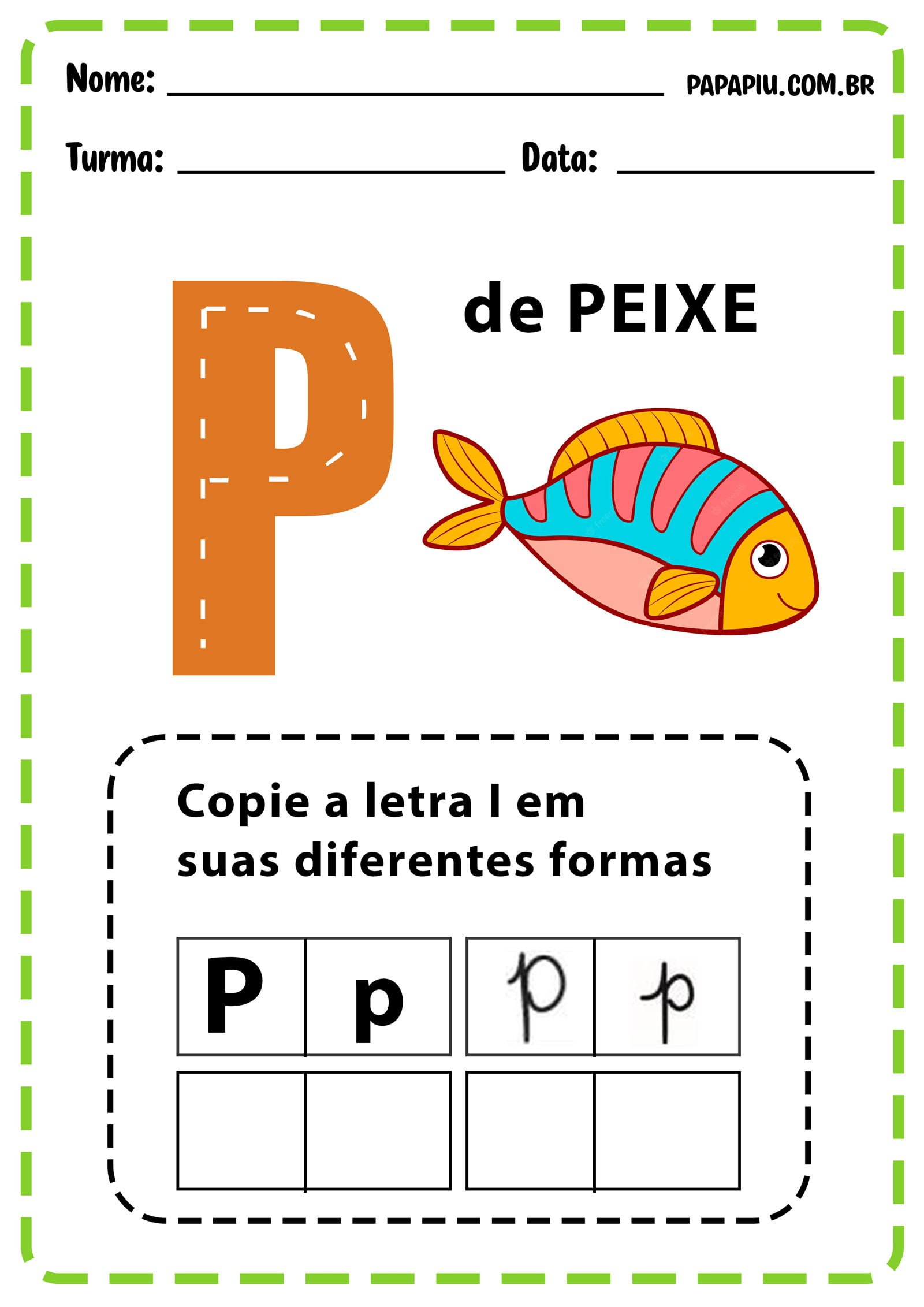 lista de brinquedos que começam com p para festa infantil