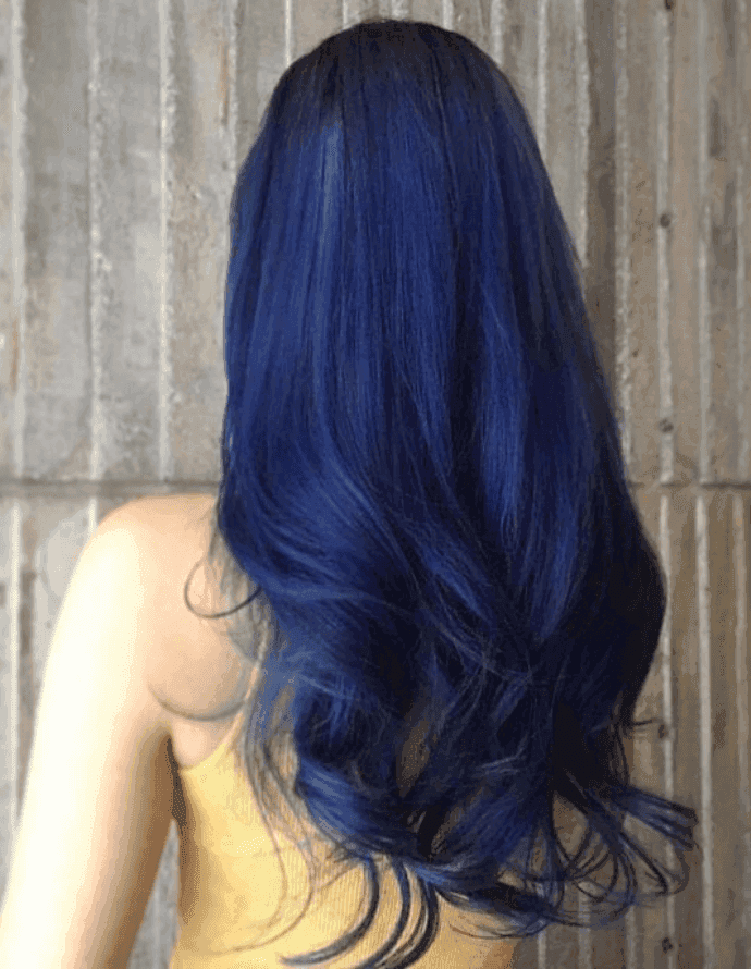 tendências cabelo azul 2026