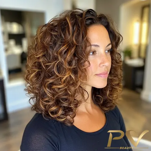 cabelo cacheado curto com luzes ou sem luzes qual escolher