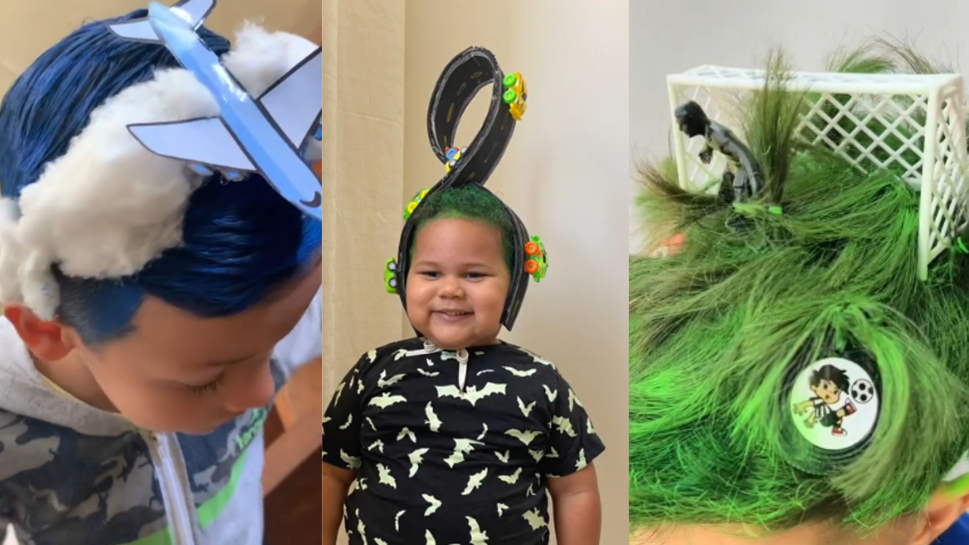 cabelo maluco menino
