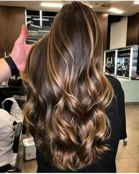 morena iluminada chocolate