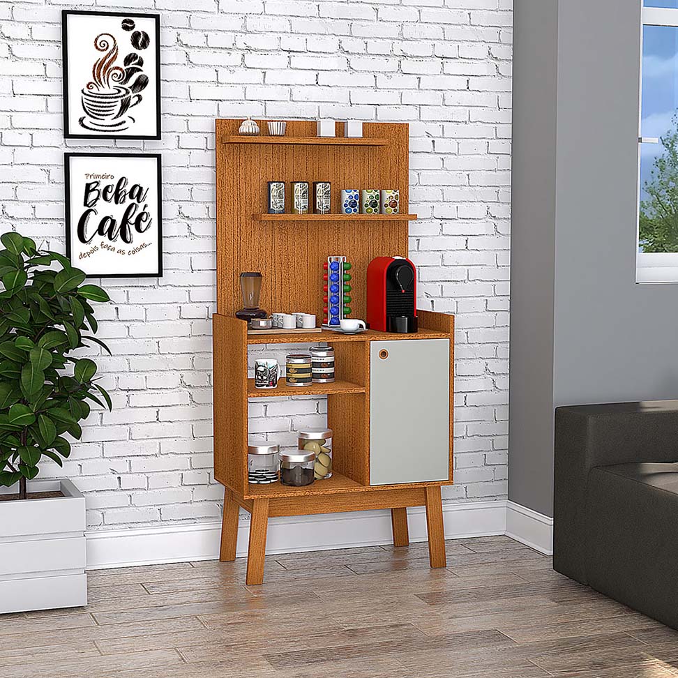 Espaço gourmet para café