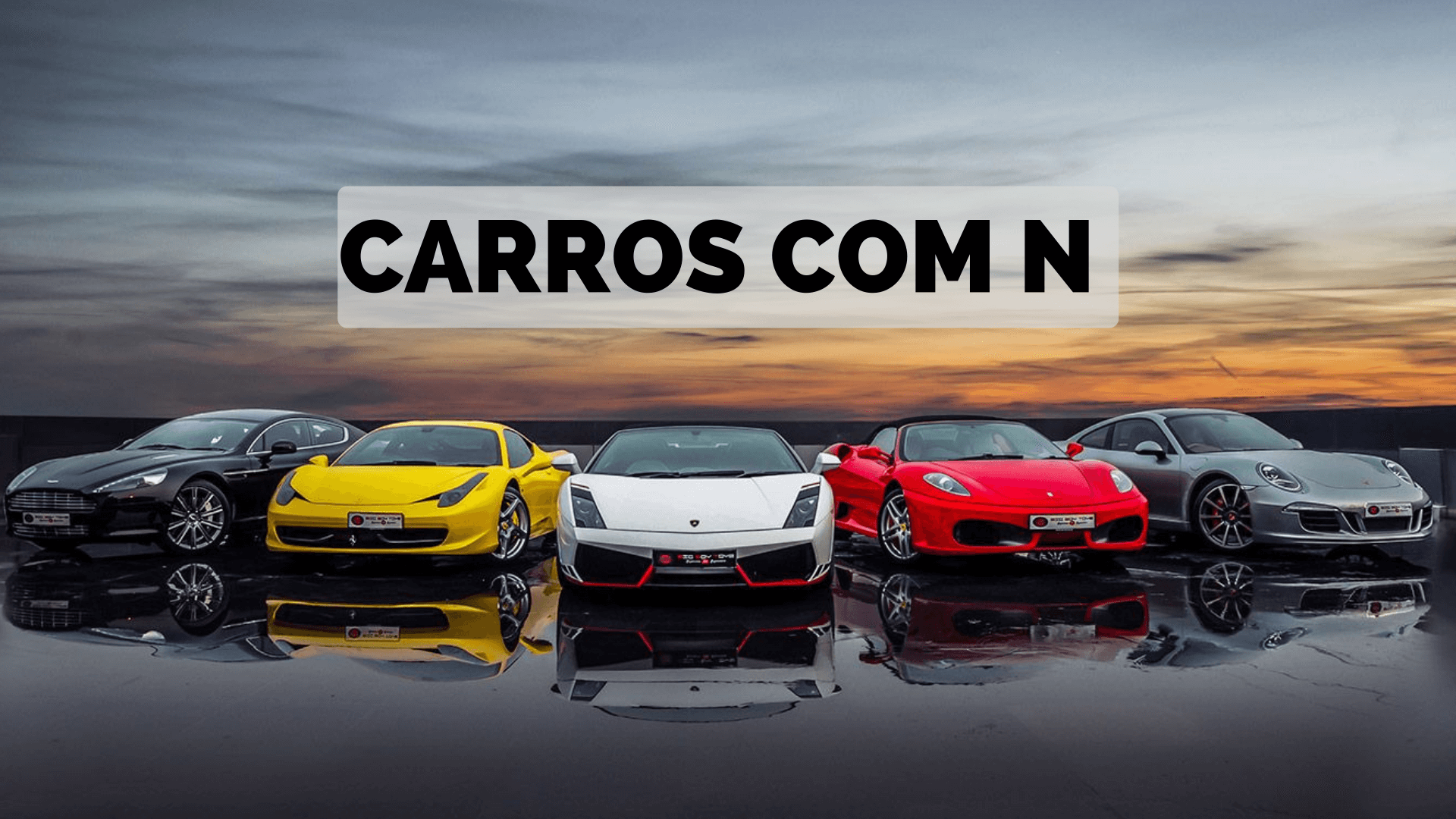 erros comuns ao procurar carros com a letra n