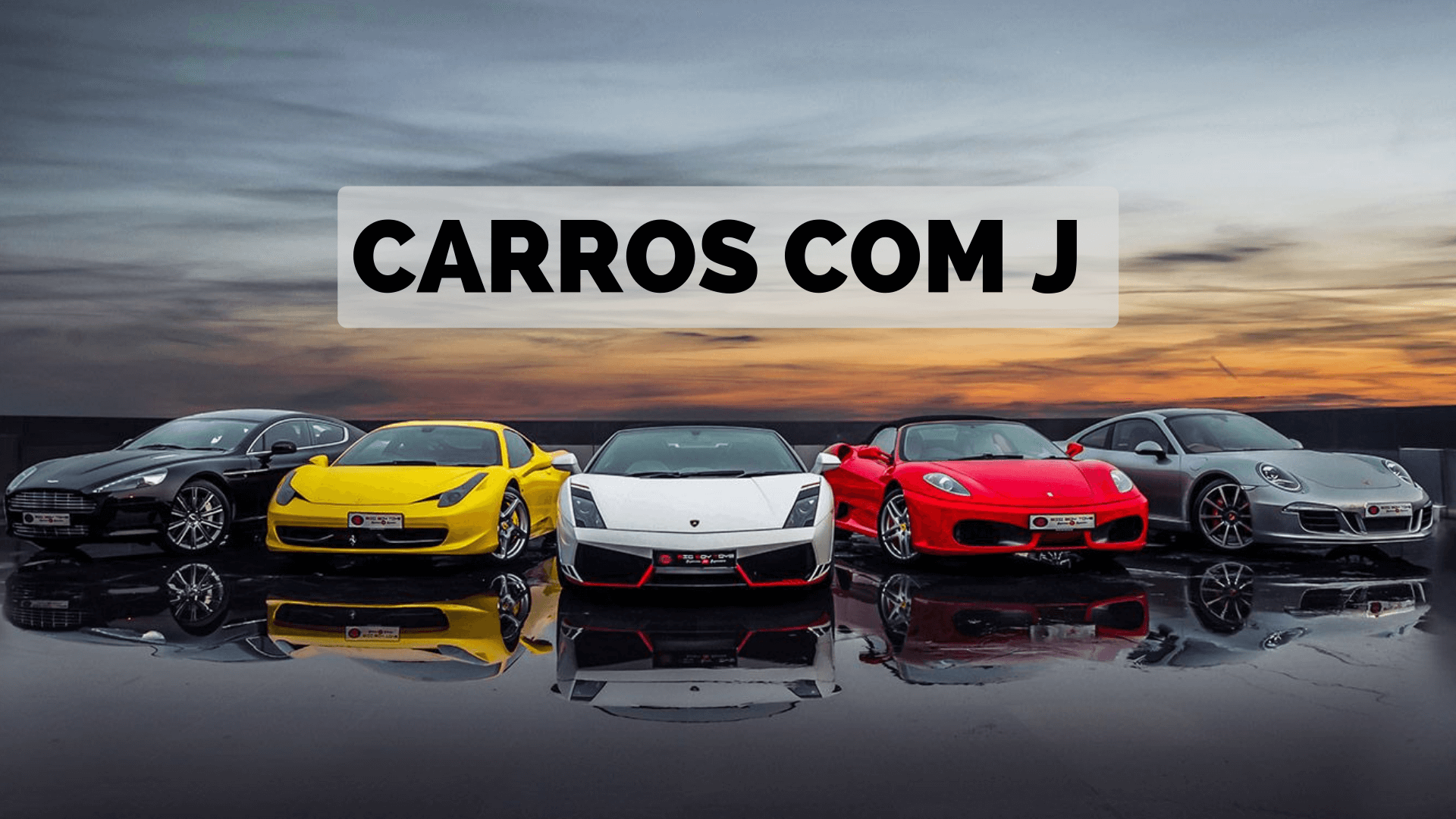 preço médio carro esportivo com j
