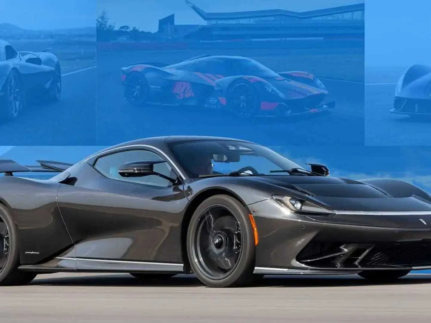 carro esportivo com a letra j