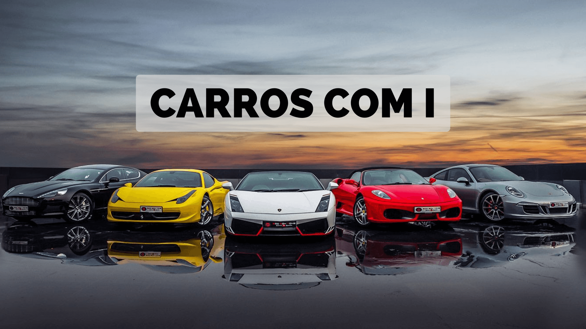 erros comuns ao procurar carros com a letra i