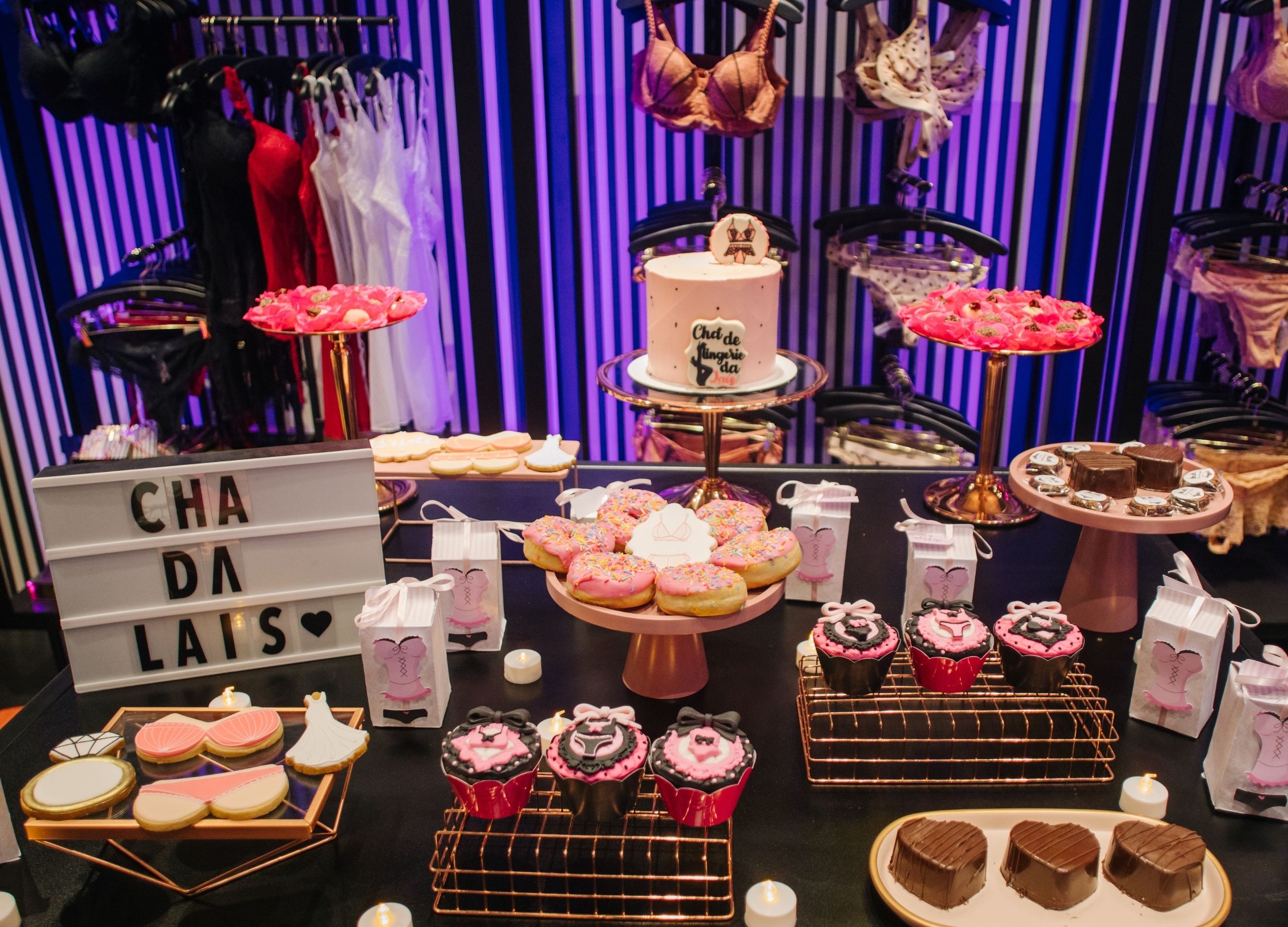 Cha De Langerie Ideias Simples