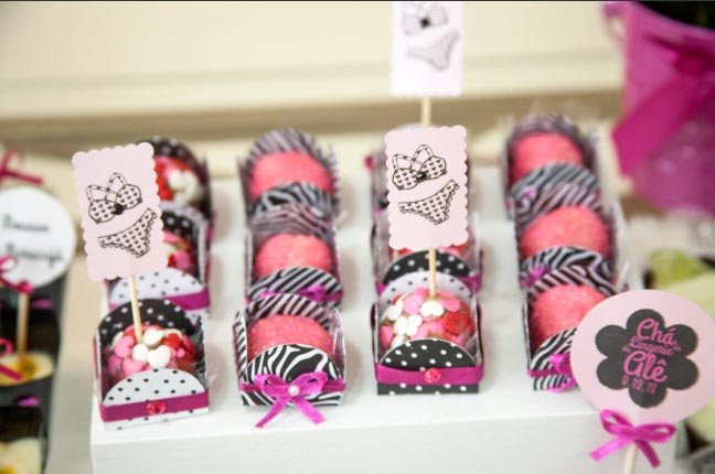 Cha De Langerie Ideias Simples