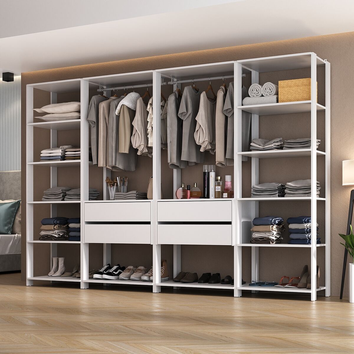 Closet Aberto de MDF