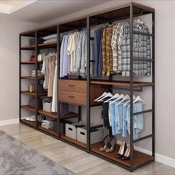 Closet Aberto de MDF