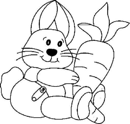 coelhinho da pascoa para imprimir