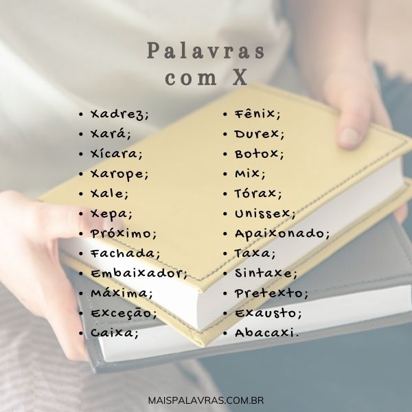 erros comuns ao usar palavras com x