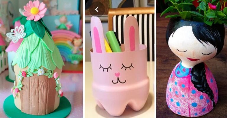 coisas faceis de fazer com garrafa pet