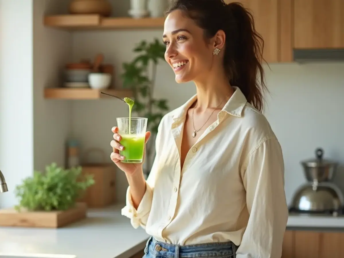 como adicionar moringa em pó em sucos cítricos