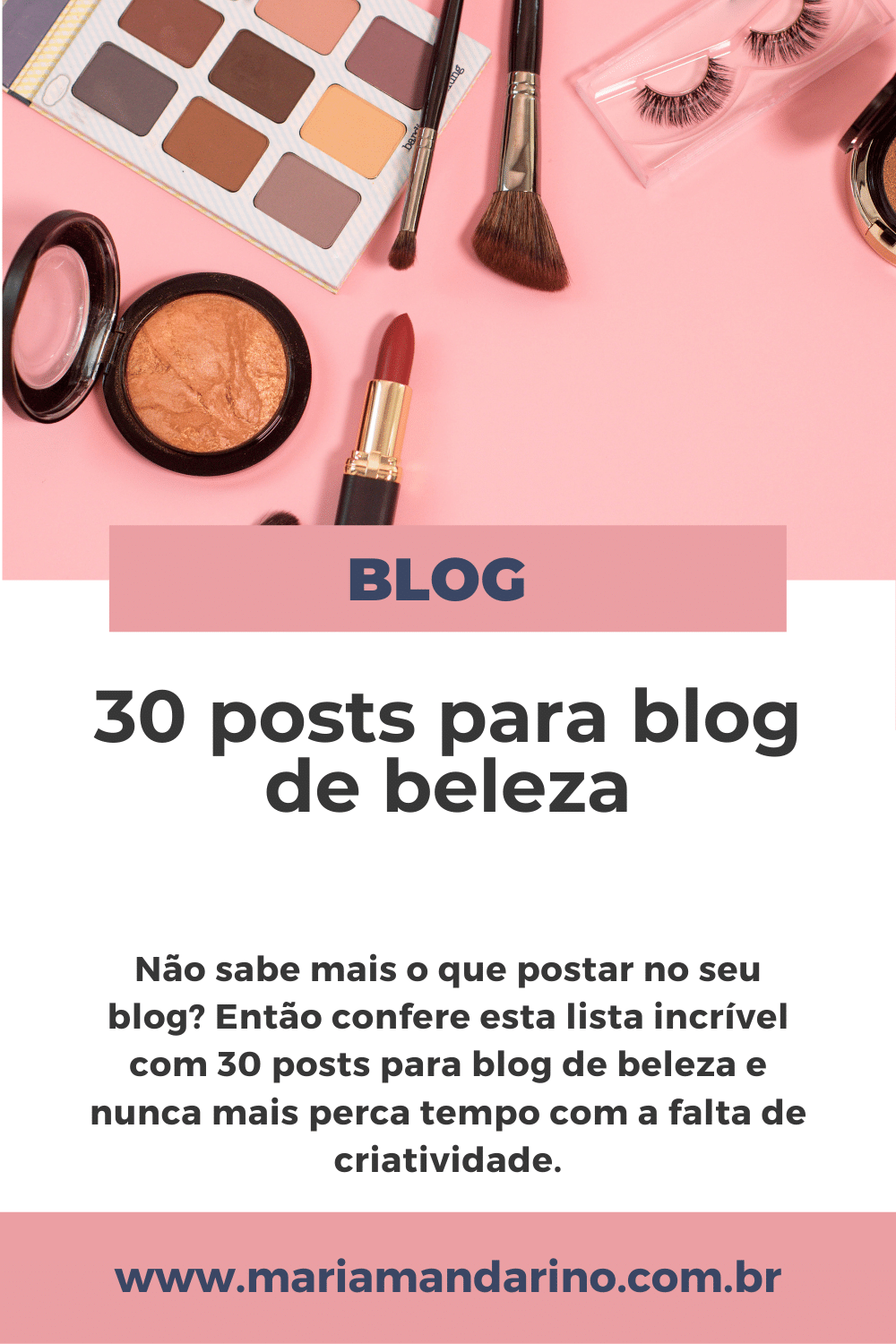 como criar um blog de beleza