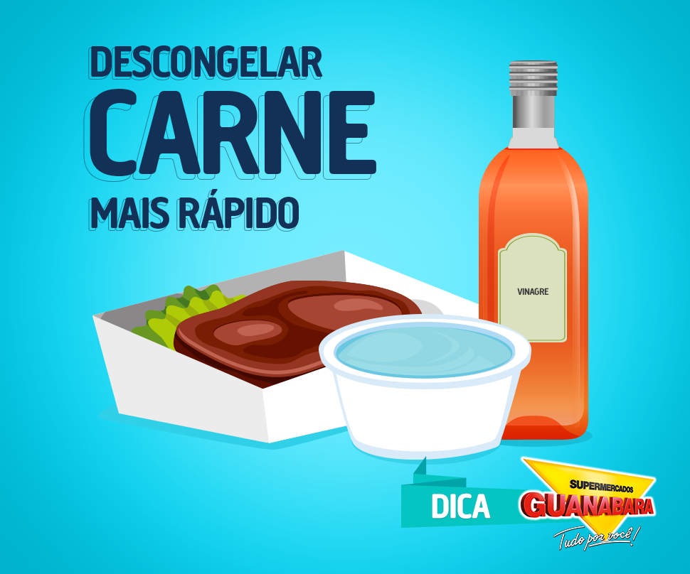 descongelar carne no microondas