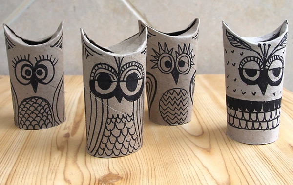 Artesanato com Rolos de Papel: Projetos Fáceis para Iniciantes e Crianças