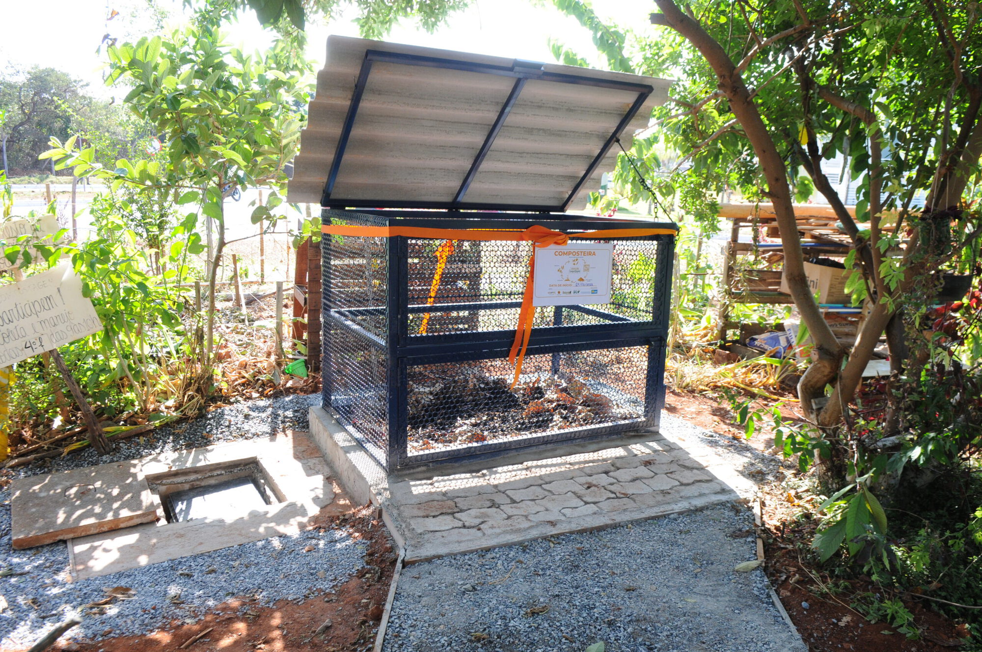 como fazer composteira domestica