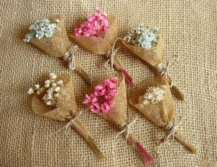 10 ideias de lembrancinhas de casamento sustentáveis