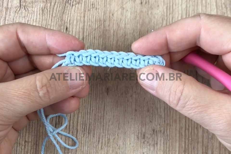 Como fazer aumentos e diminuições no ponto baixo