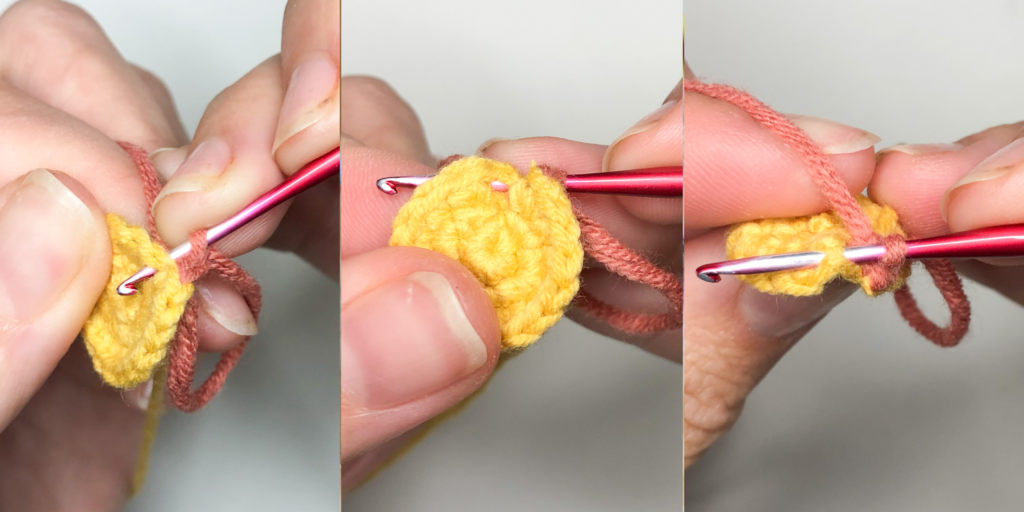 Projetos simples de crochê com ponto baixo para iniciantes