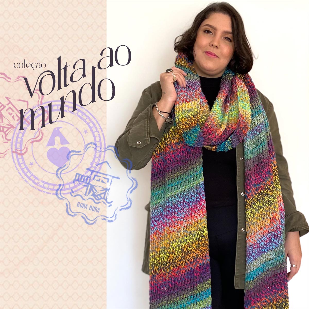 Desvendando o Crochê Tunisiano: Pontos Básicos Além do Ponto Palito